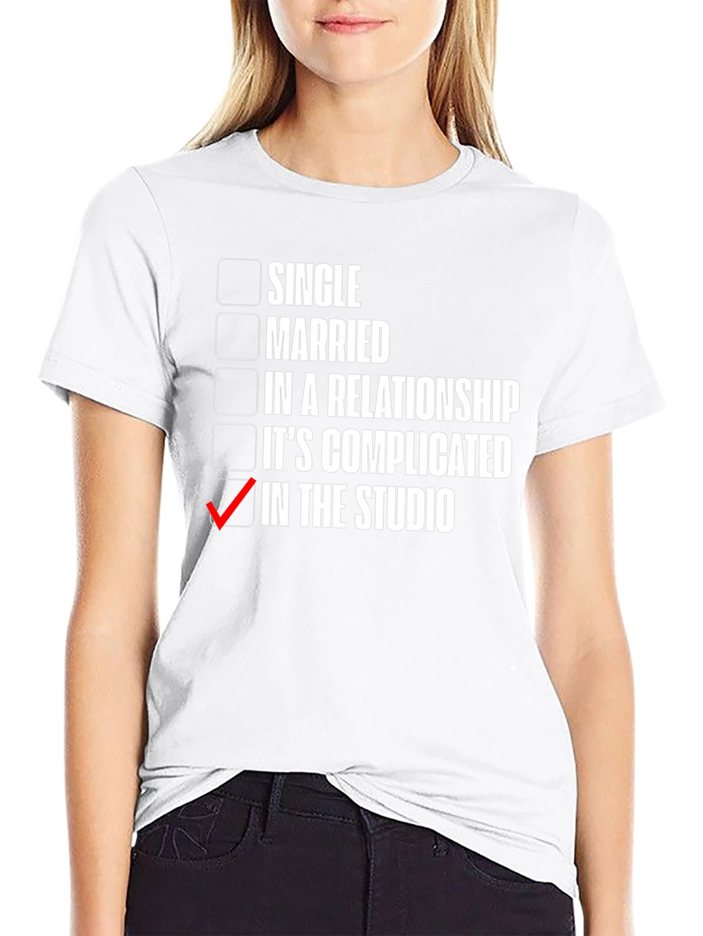 In the Studio Relationship Status T-Shirt