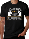 Rock Climbing Graphic Tee