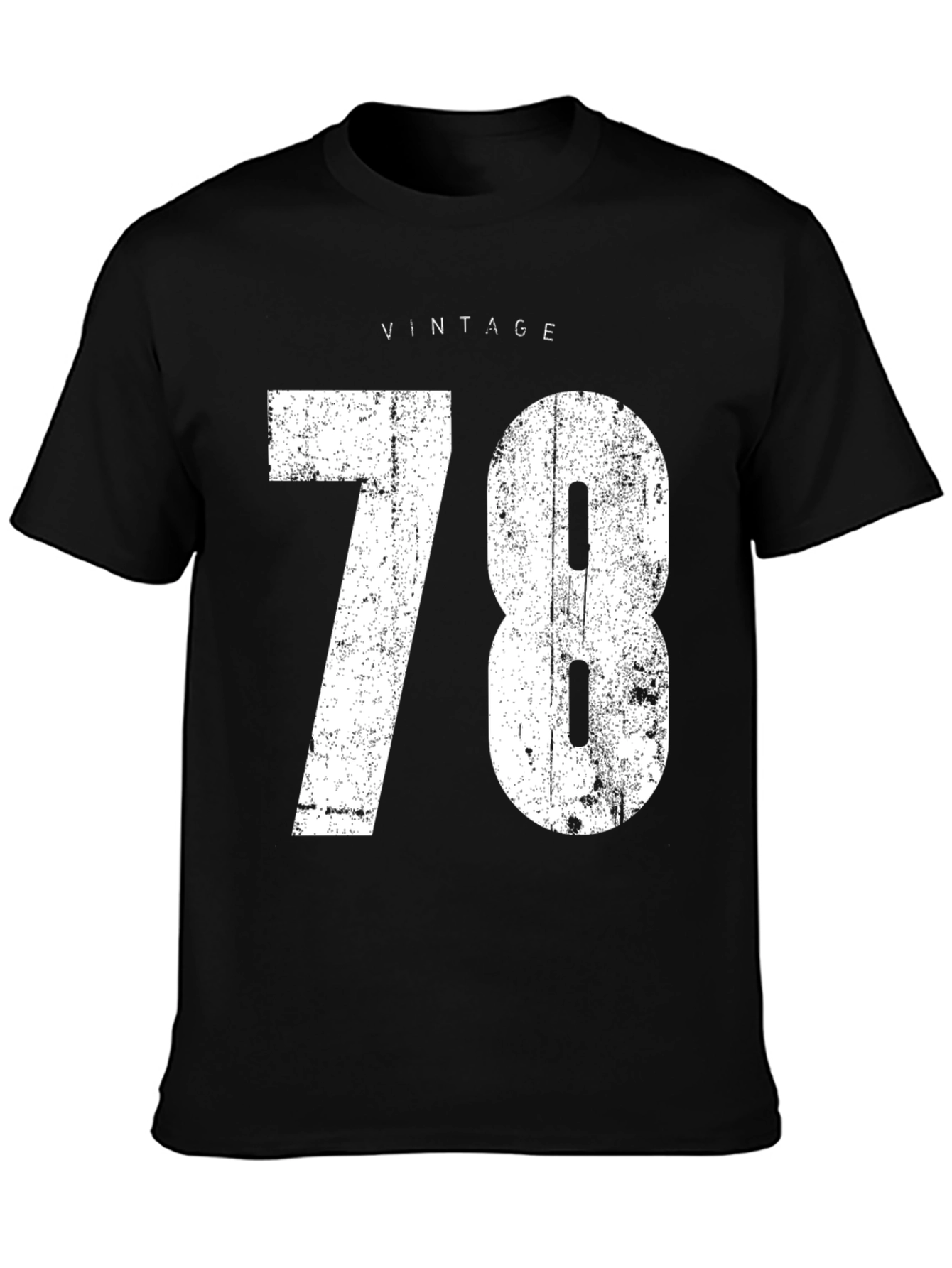 Vintage 78 Graphic Tee - Retro Style