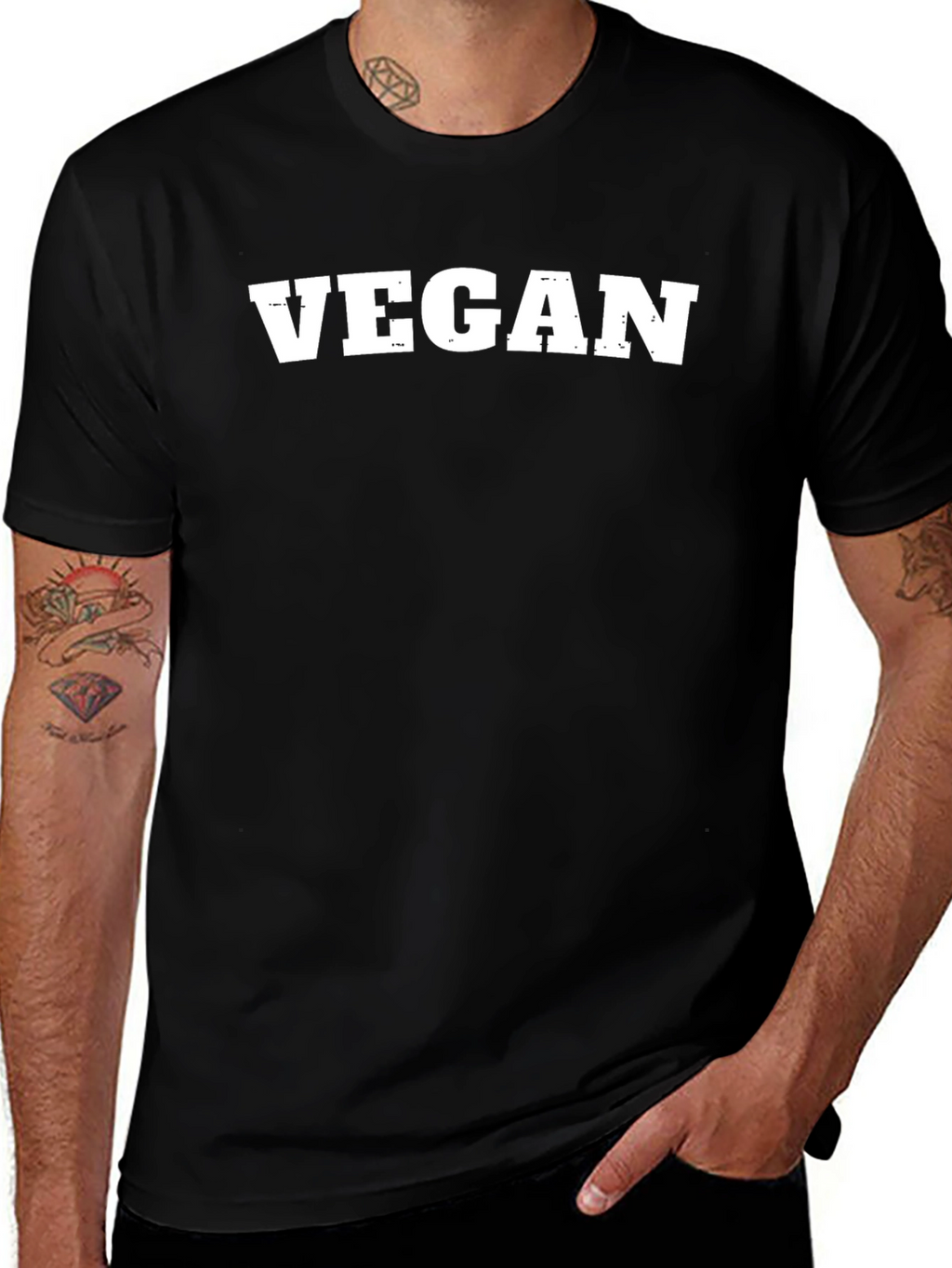 Vegan T-Shirt - Bold Statement Tee