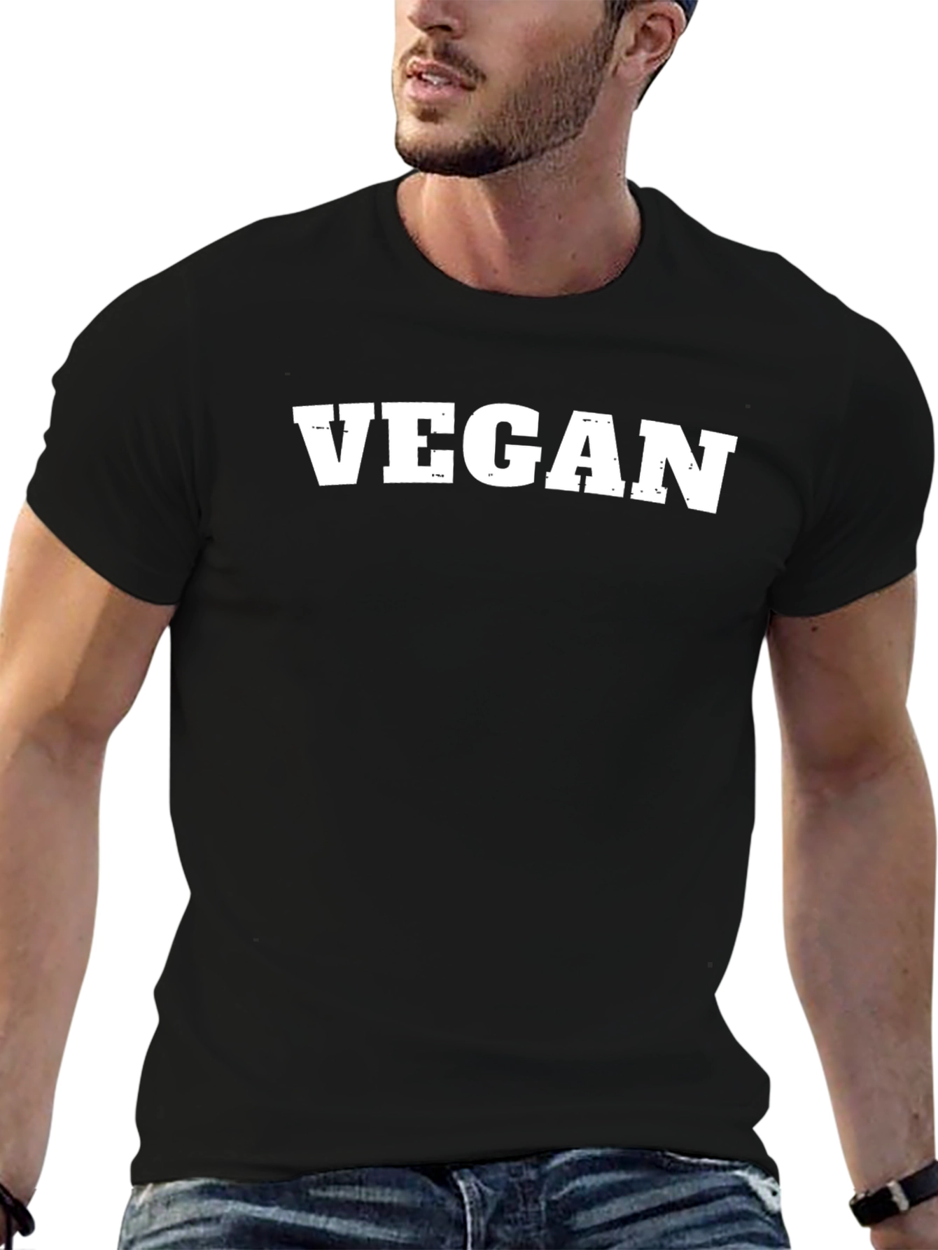 Vegan T-Shirt - Bold Statement Tee