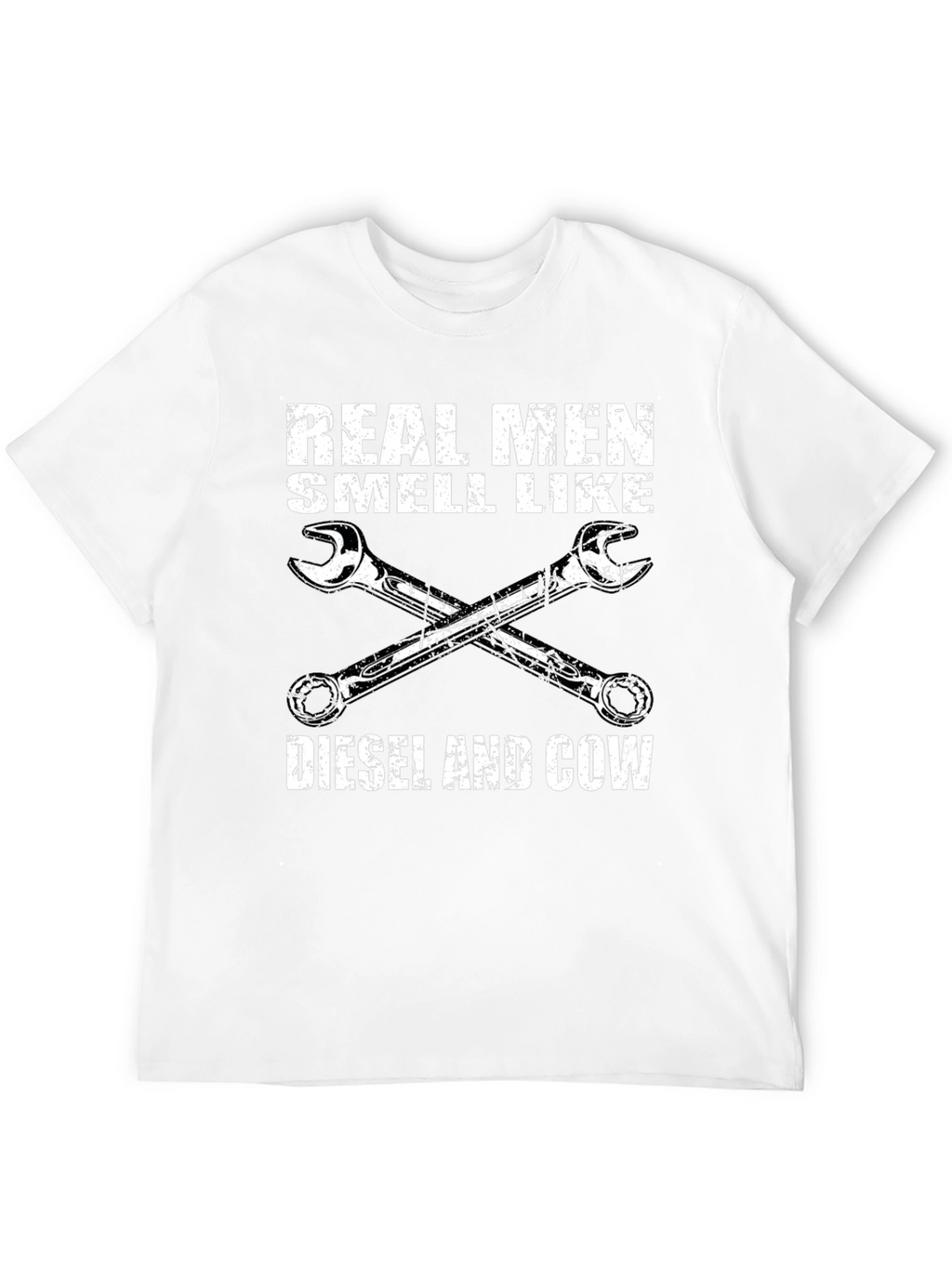 Real Men Diesel & Cow T-Shirt