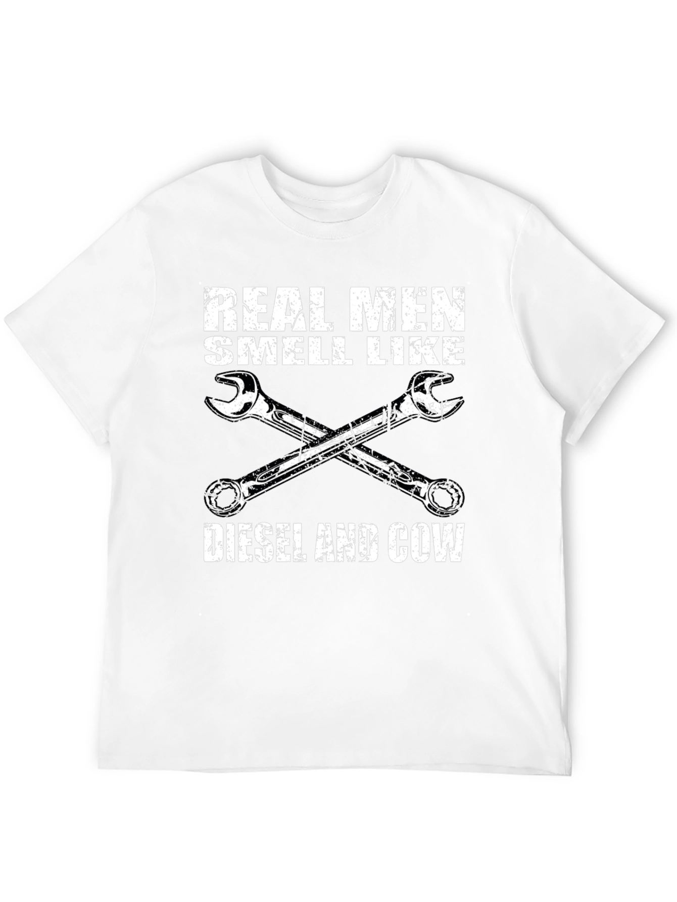 Real Men Diesel & Cow T-Shirt