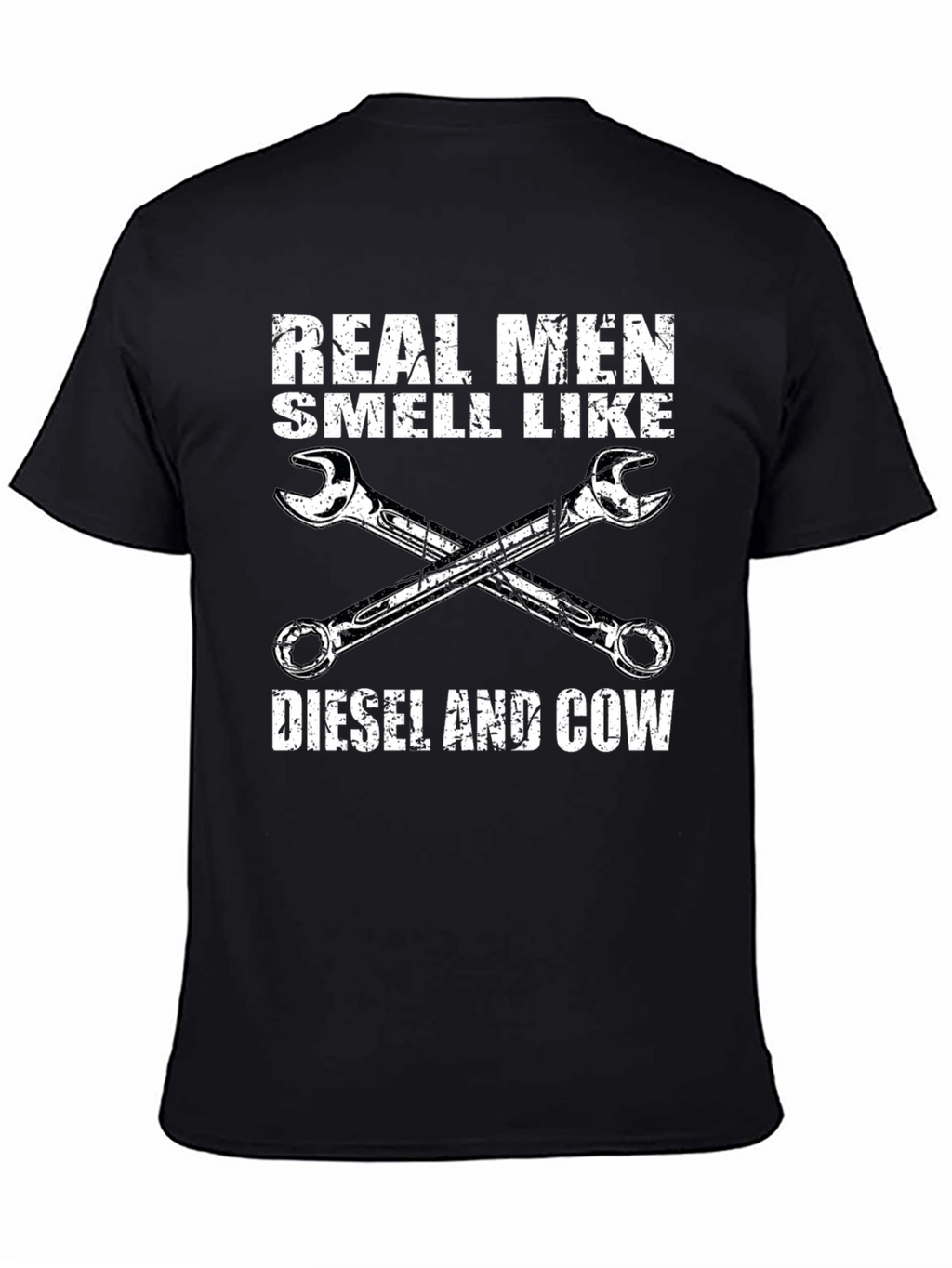 Real Men Diesel & Cow T-Shirt