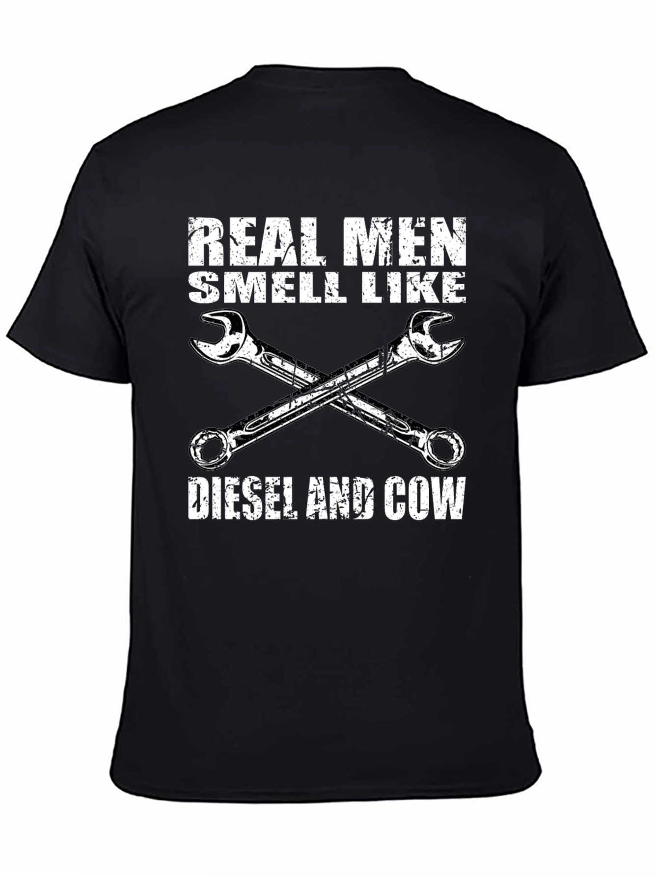 Real Men Diesel & Cow T-Shirt