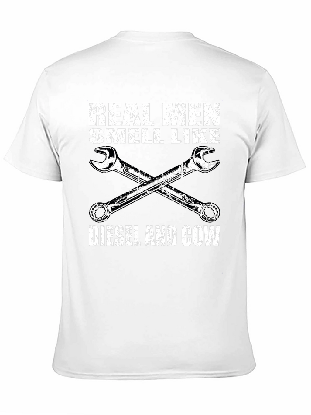 Real Men Diesel & Cow T-Shirt
