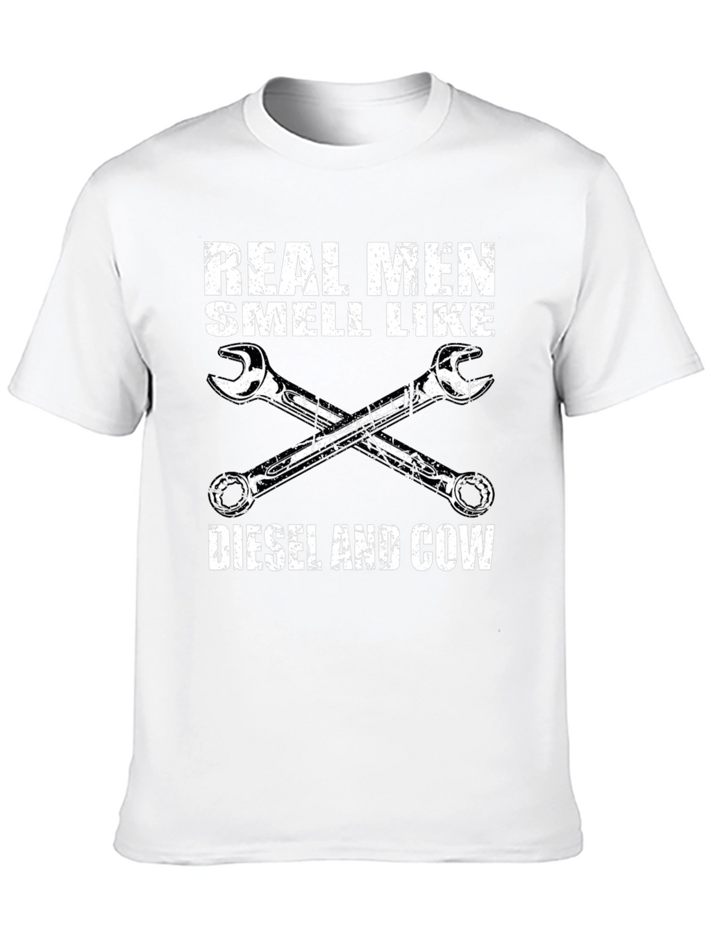 Real Men Diesel & Cow T-Shirt