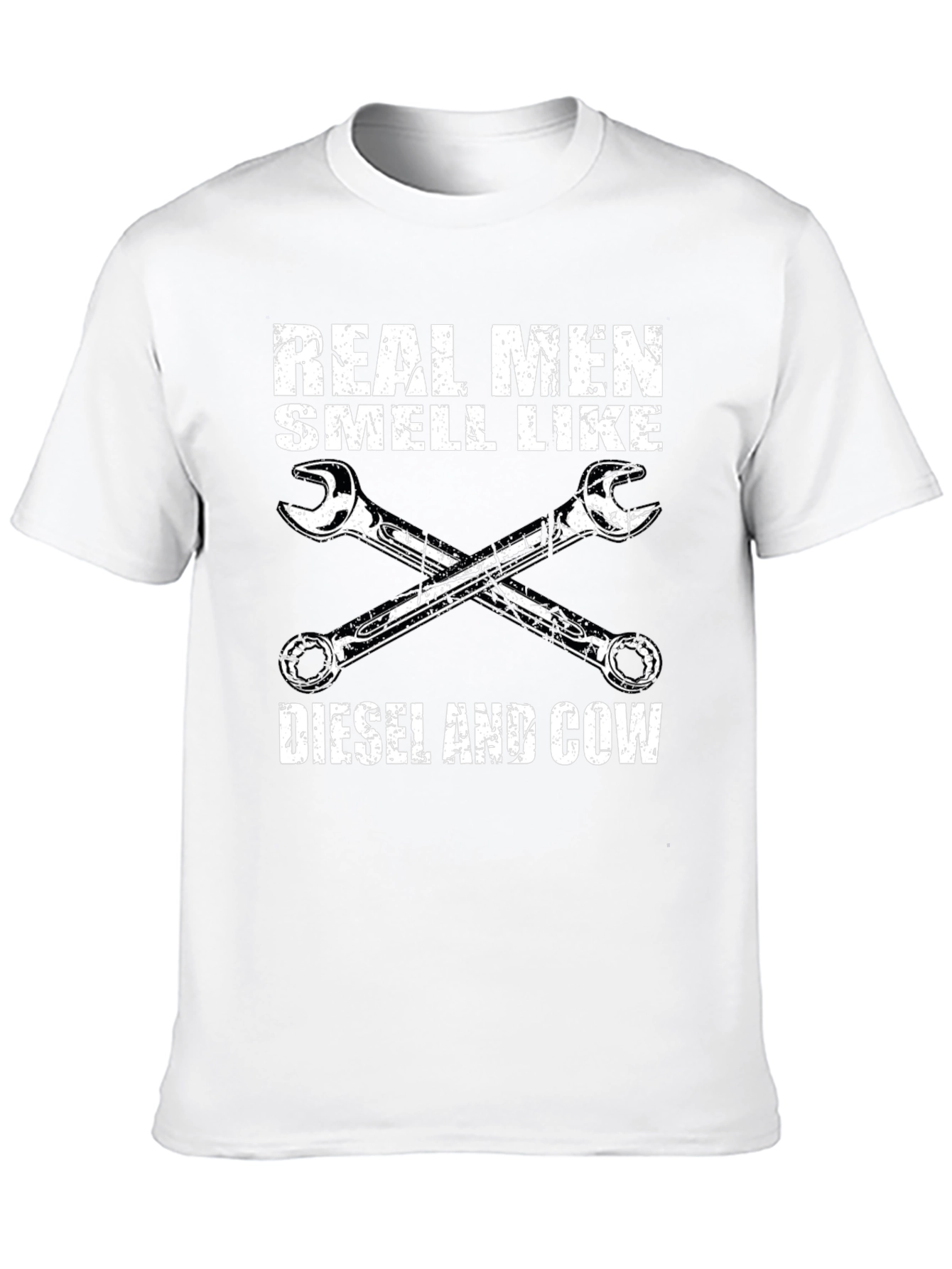 Real Men Diesel & Cow T-Shirt