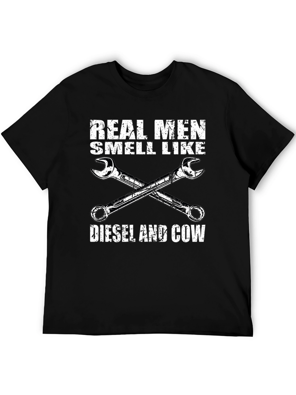 Real Men Diesel & Cow T-Shirt