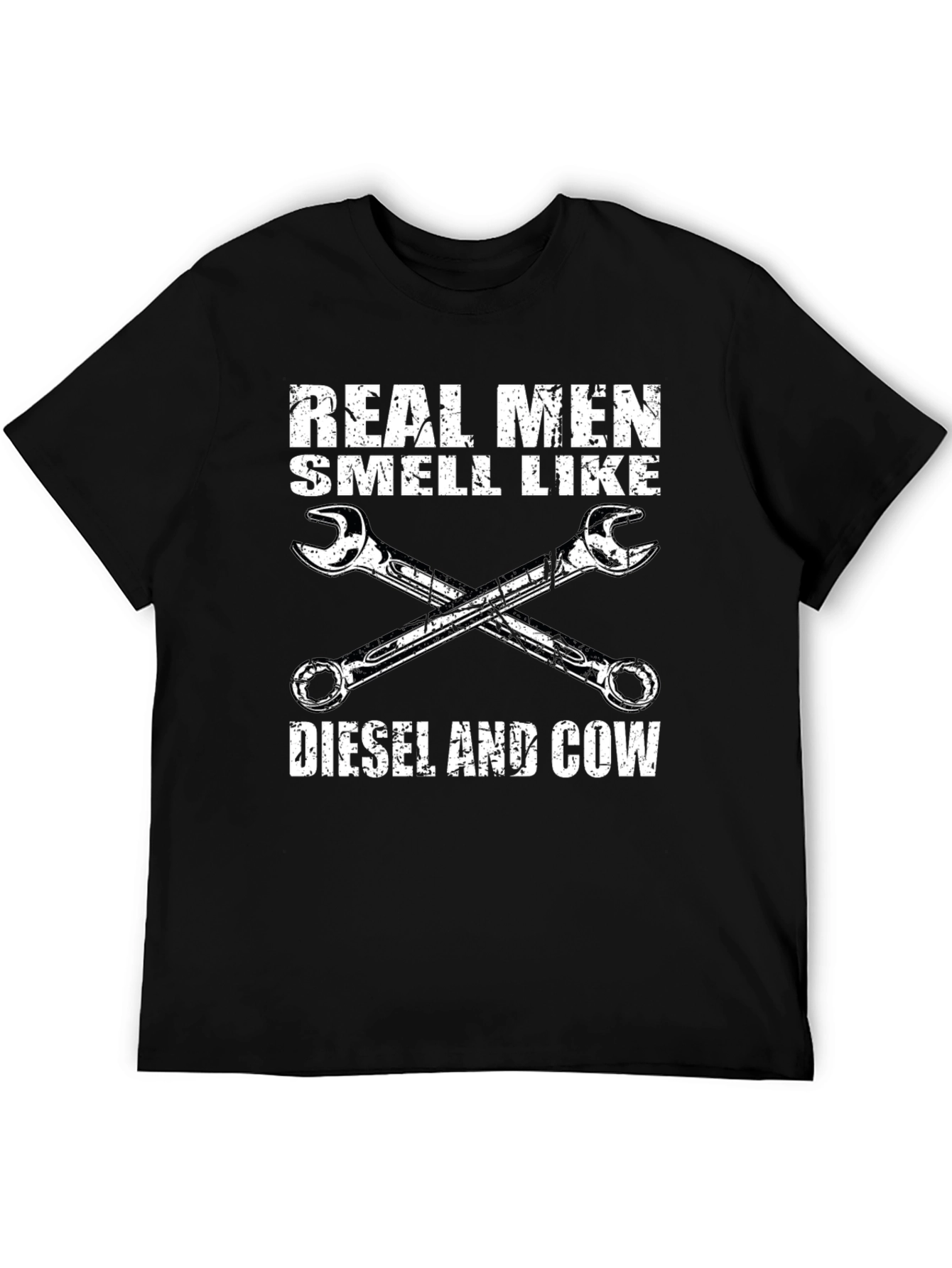 Real Men Diesel & Cow T-Shirt