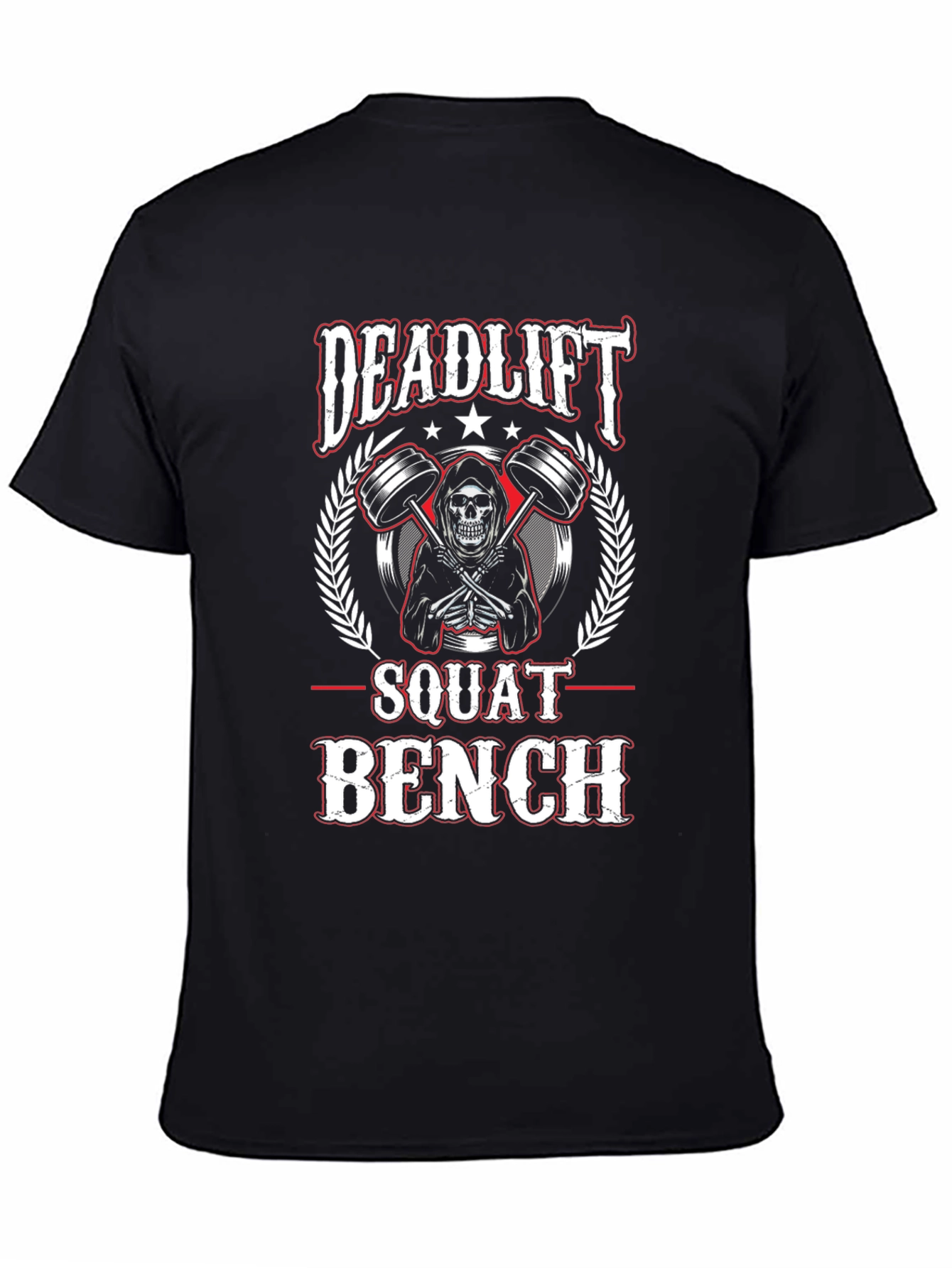 Deadlift Squat Bench Workout T-Shirt