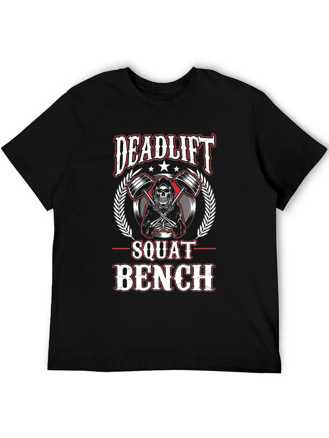 Deadlift Squat Bench Workout T-Shirt