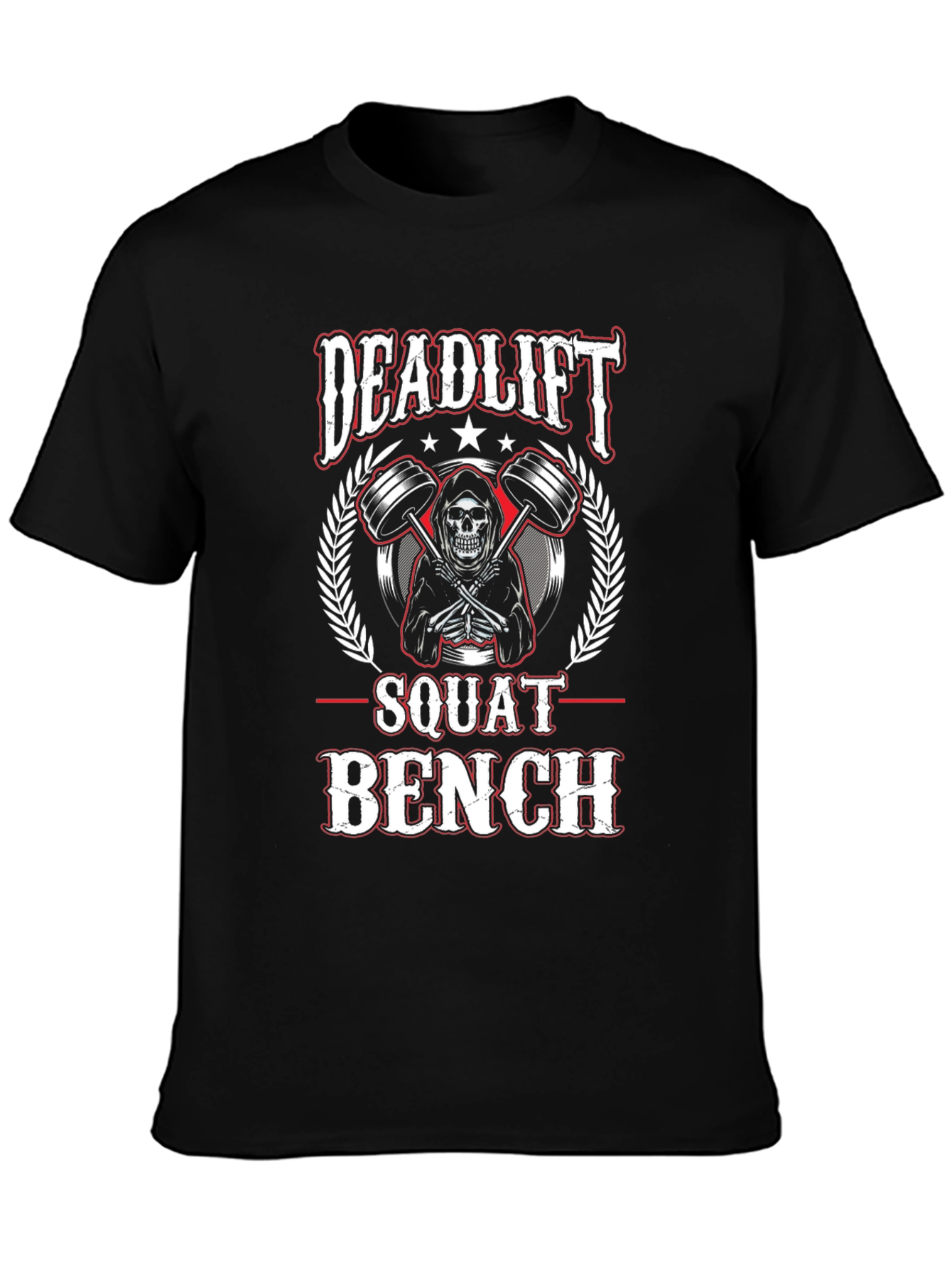 Deadlift Squat Bench Workout T-Shirt