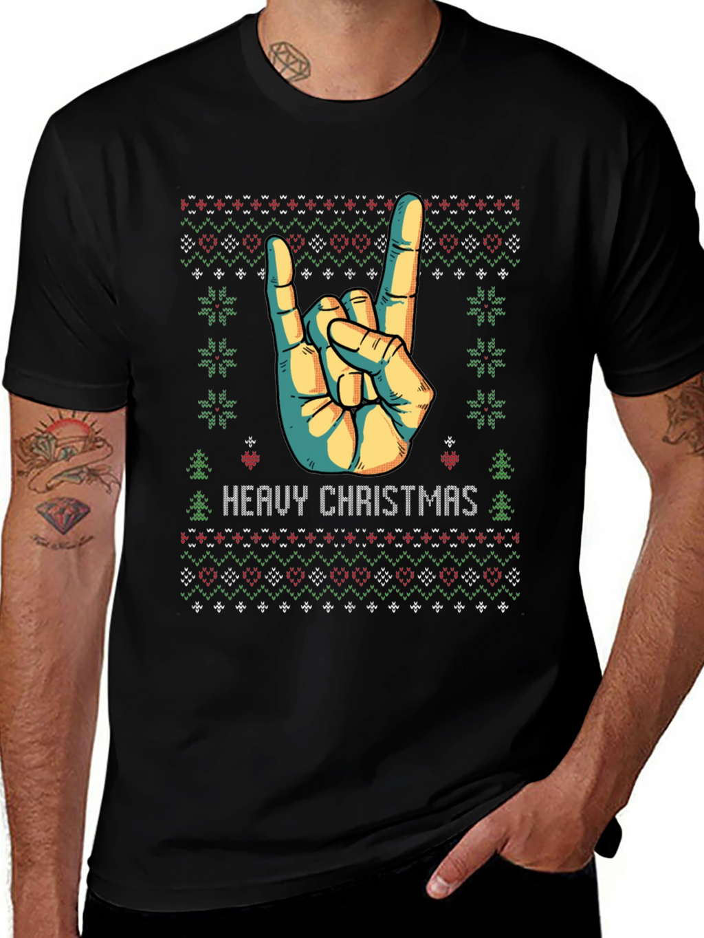 Heavy Christmas T-Shirt