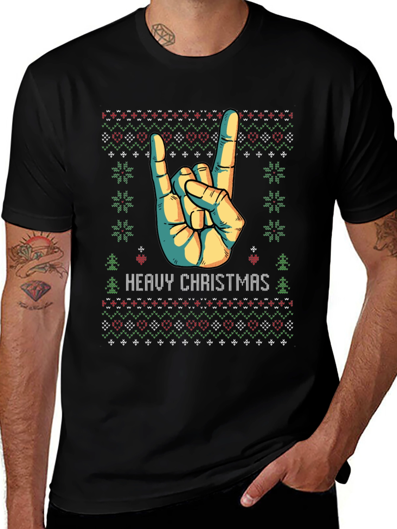 Heavy Christmas T-Shirt