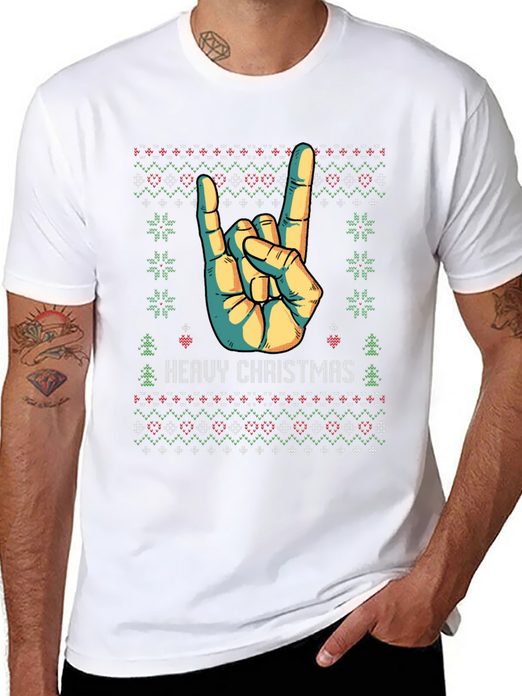 Heavy Christmas T-Shirt