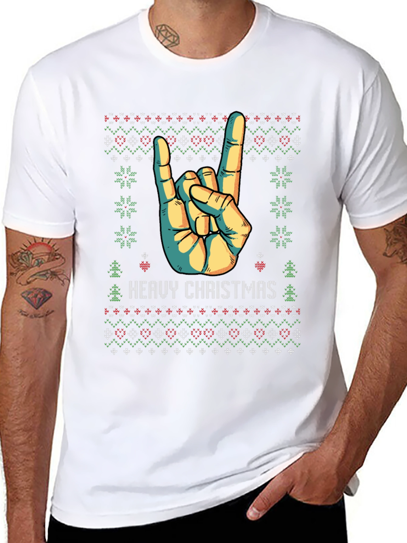 Heavy Christmas T-Shirt