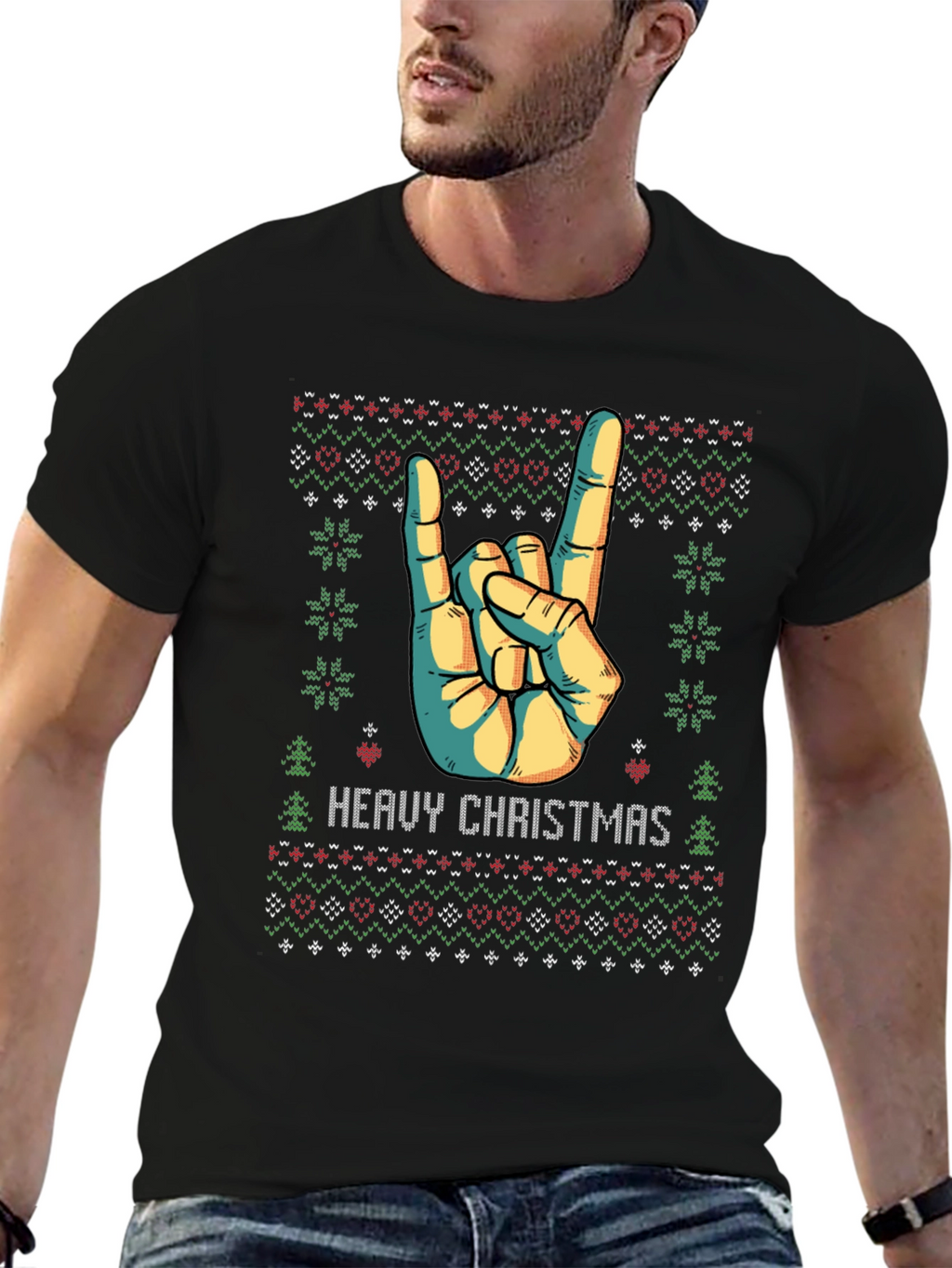 Heavy Christmas T-Shirt