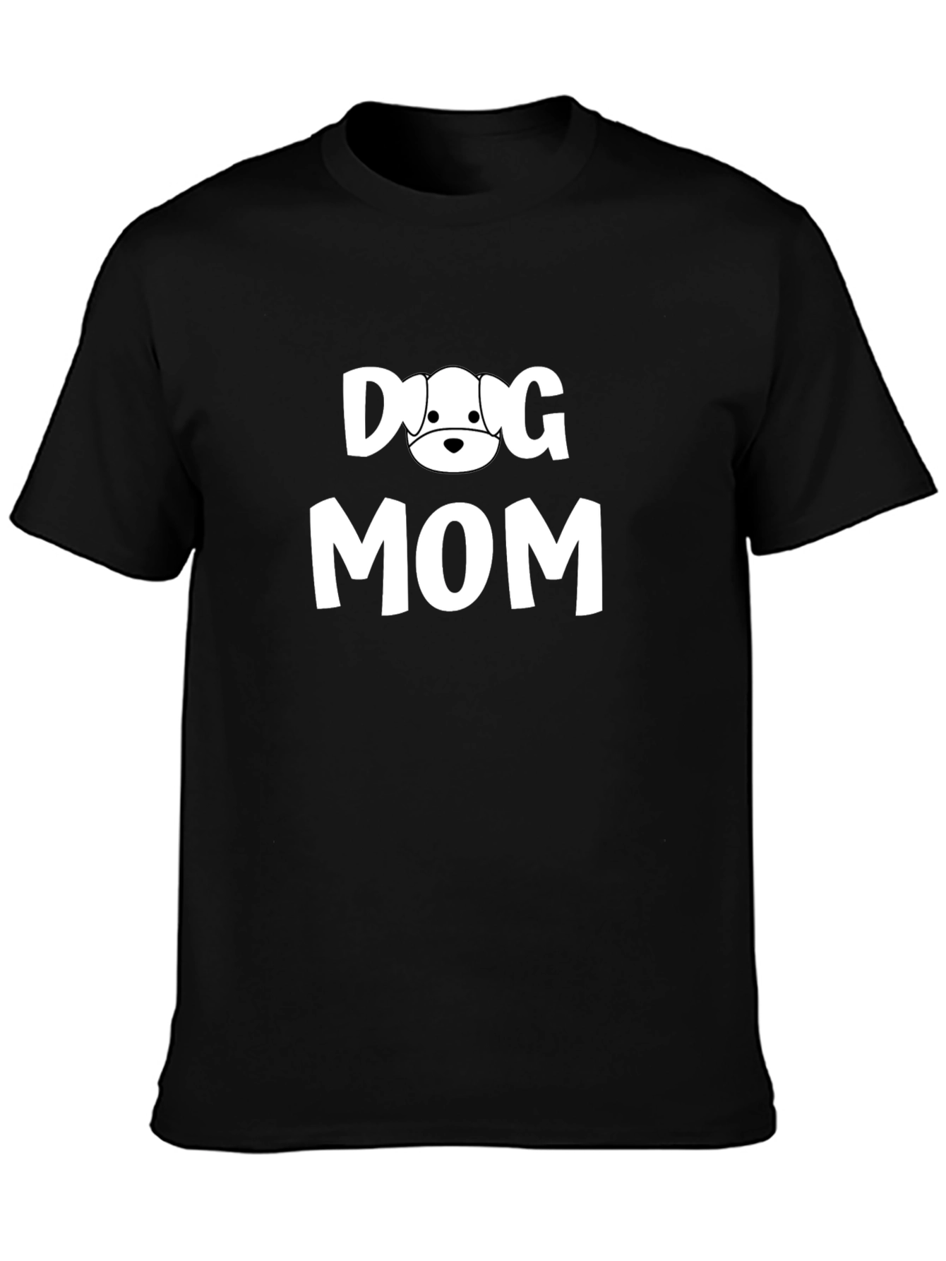 Dog Mom Face T-Shirt – Cute Dog Lover Tee
