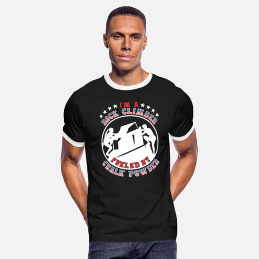 I'm a Rock Climber fueled by Chalk powder