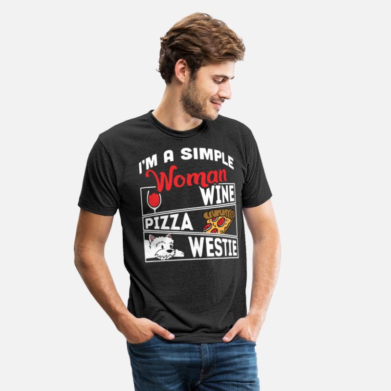 I'm A Simple Woman Wine Pizza Westie