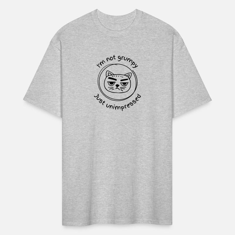 I'm not grumpy, Just unimpressed