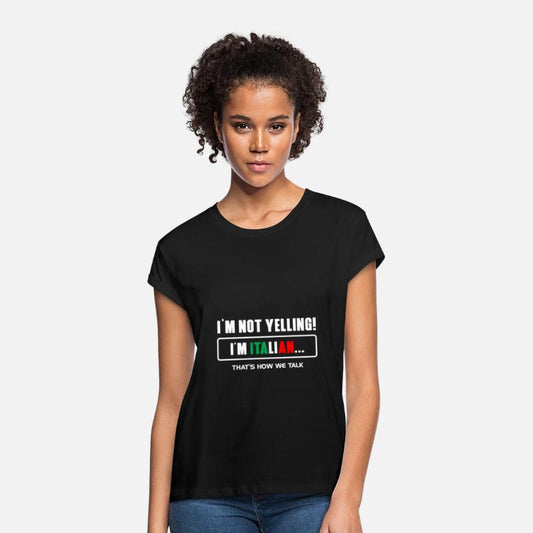 Im not yelling Im italian shirt Italian pride