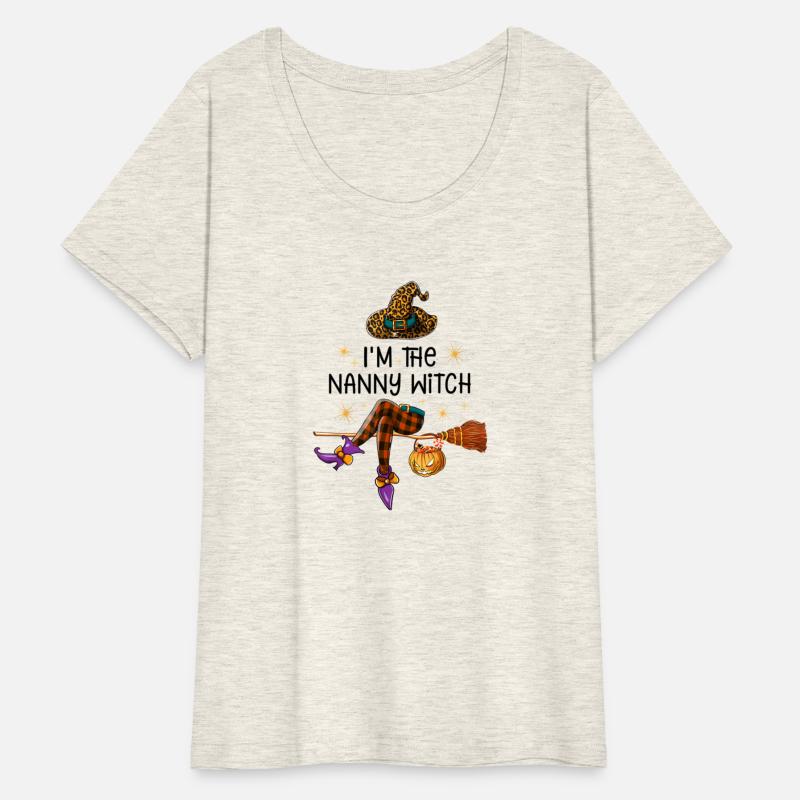 I'm The Nanny Witch Halloween Grandma Halloween