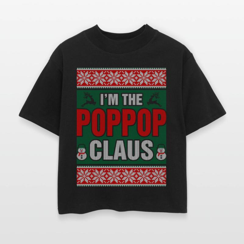 Im The Poppop Claus Christmas Tshirt