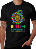Autism Awareness Sunflower T-Shirt