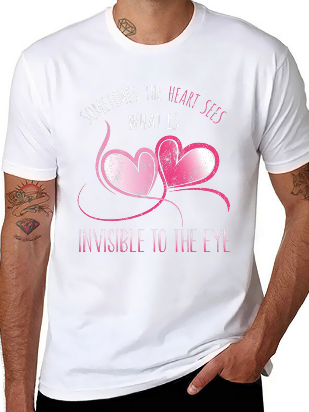 Heart Sees Tee: Invisible to Eye