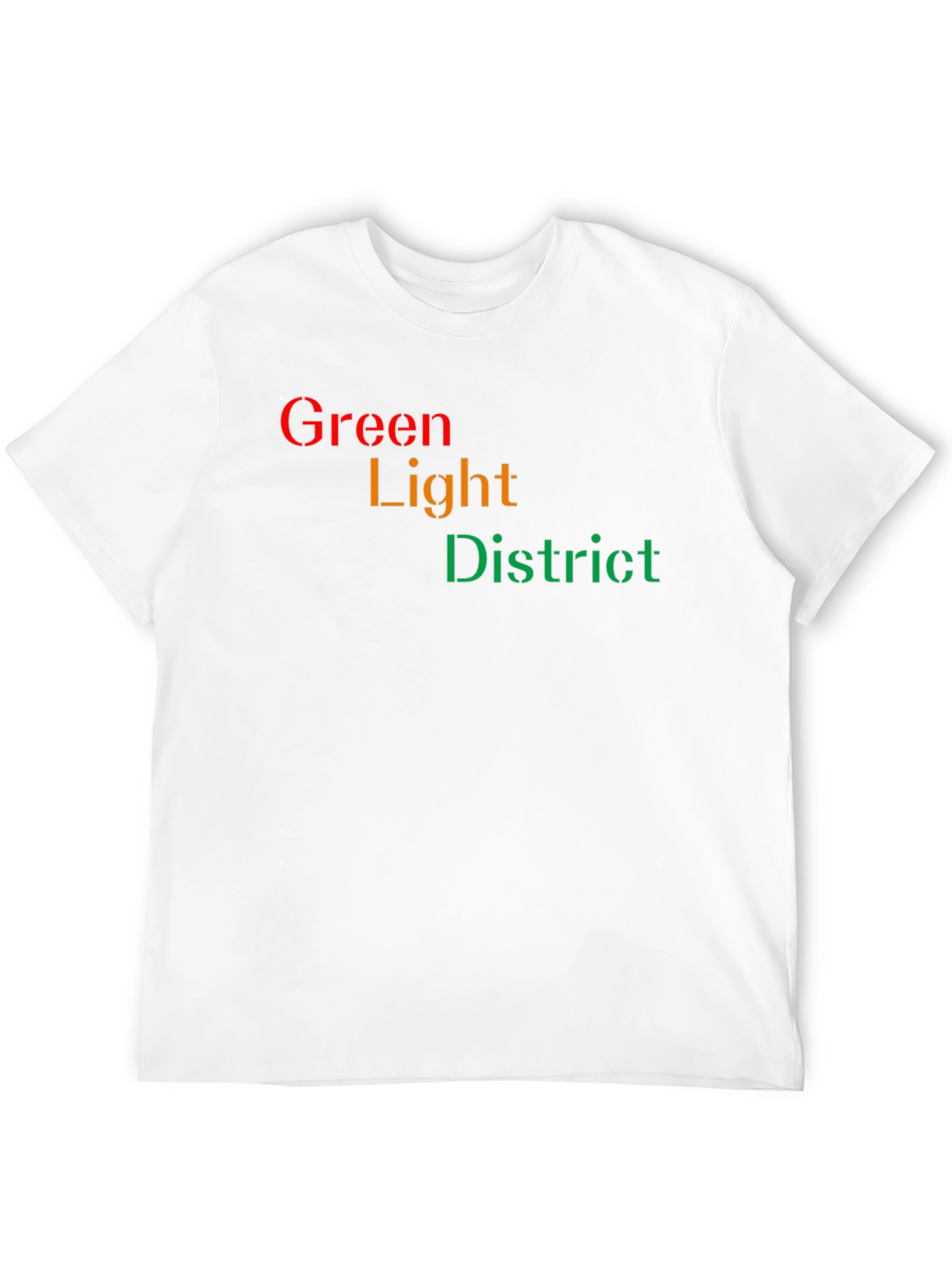 Green Light District Black T-Shirt