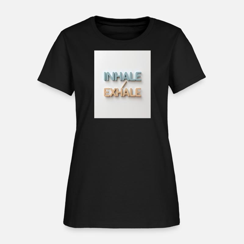 Inhale Exhale Minimalist Calm Tee