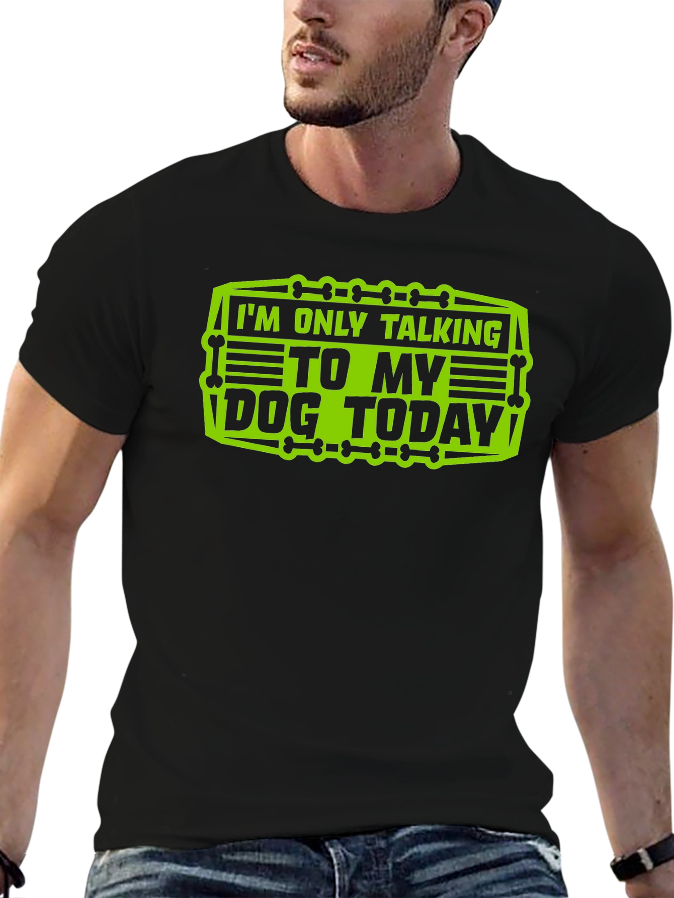 Dog Lover T-Shirt: Talking To My Dog Today Graphic Tee