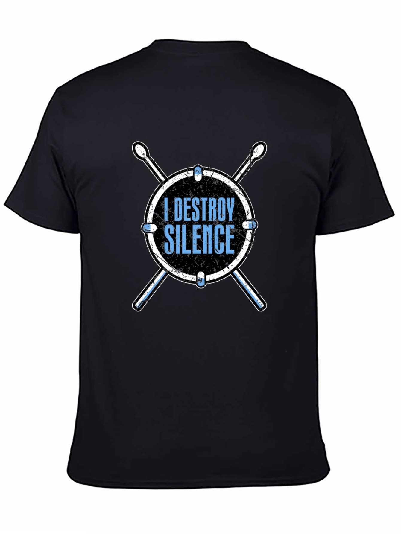 I Destroy Silence Drummer T-Shirt