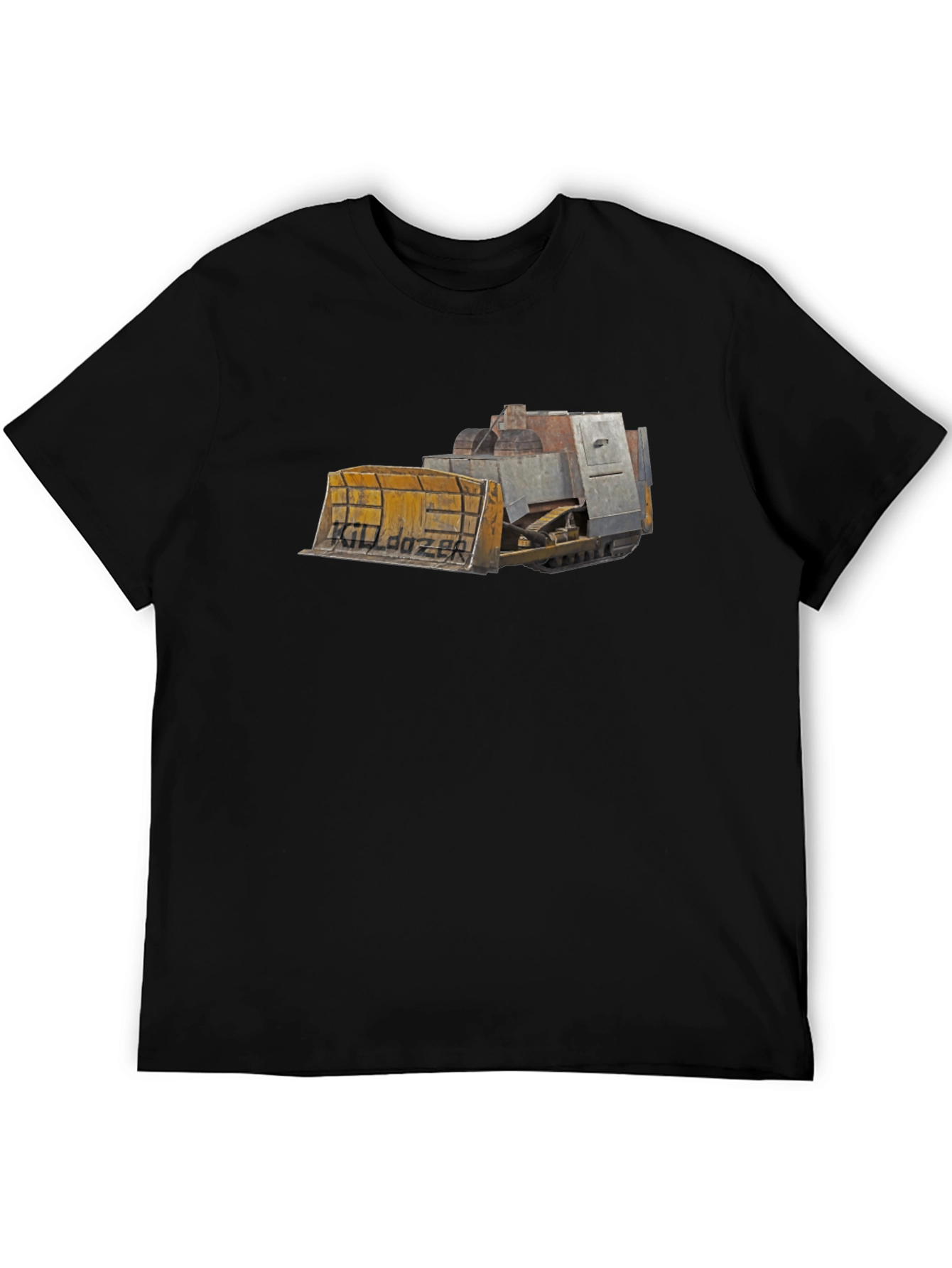 Killdozer Graphic T-Shirt - Black Cotton Tee