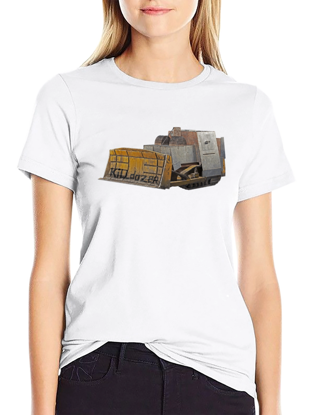 Killdozer Graphic T-Shirt - Black Cotton Tee