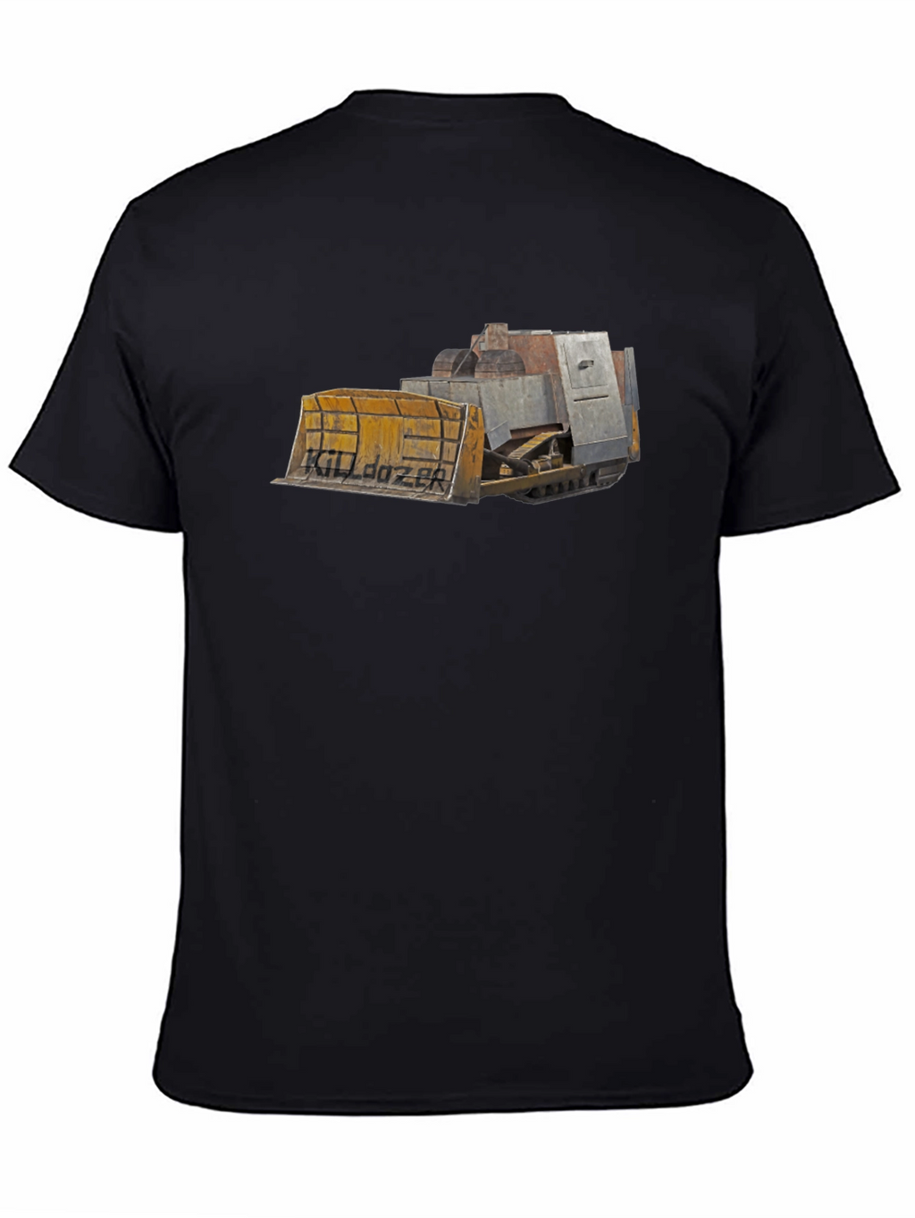 Killdozer Graphic T-Shirt - Black Cotton Tee