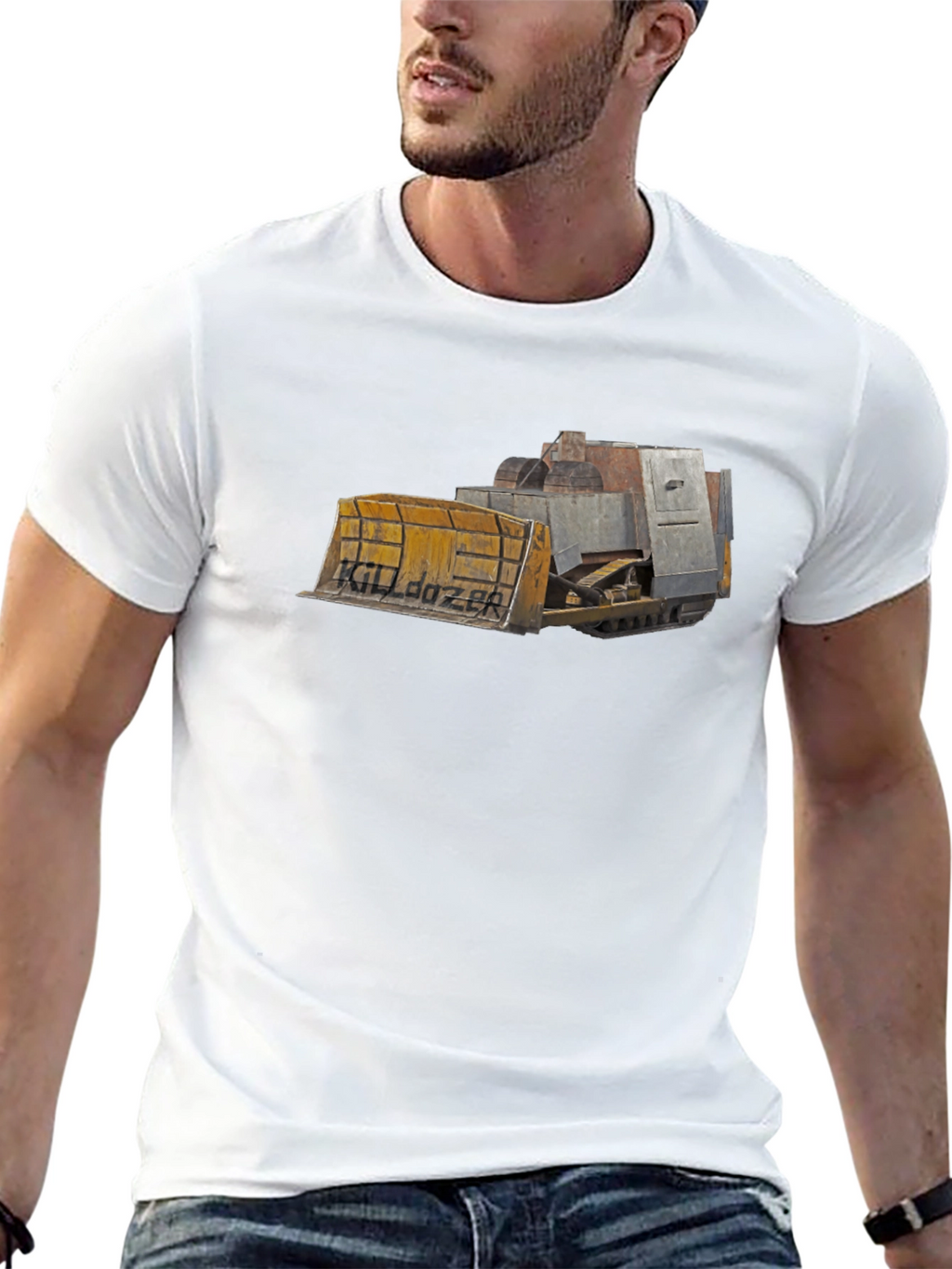 Killdozer Graphic T-Shirt - Black Cotton Tee