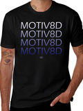 MOTIV8D T-Shirt - Gradient Design