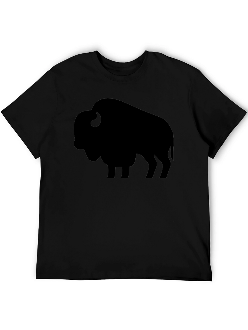 Buffalo Silhouette Tee - Bold Graphic Print Shirt