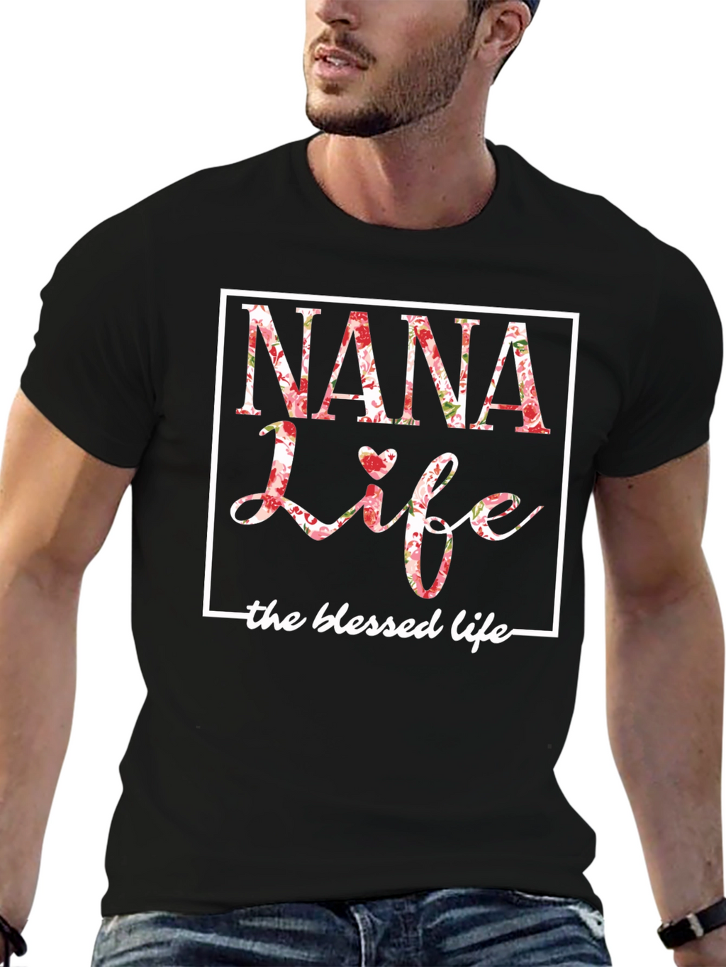 Nana Life Floral T-Shirt