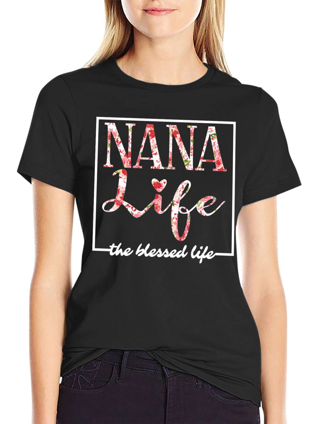 Nana Life Floral T-Shirt