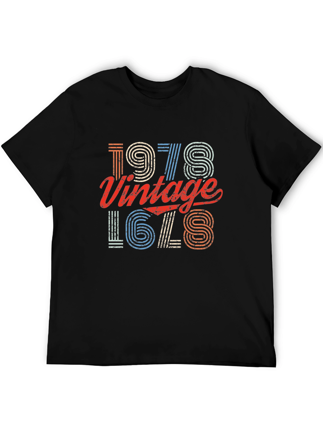 Vintage 1978 Graphic T-Shirt Retro Style