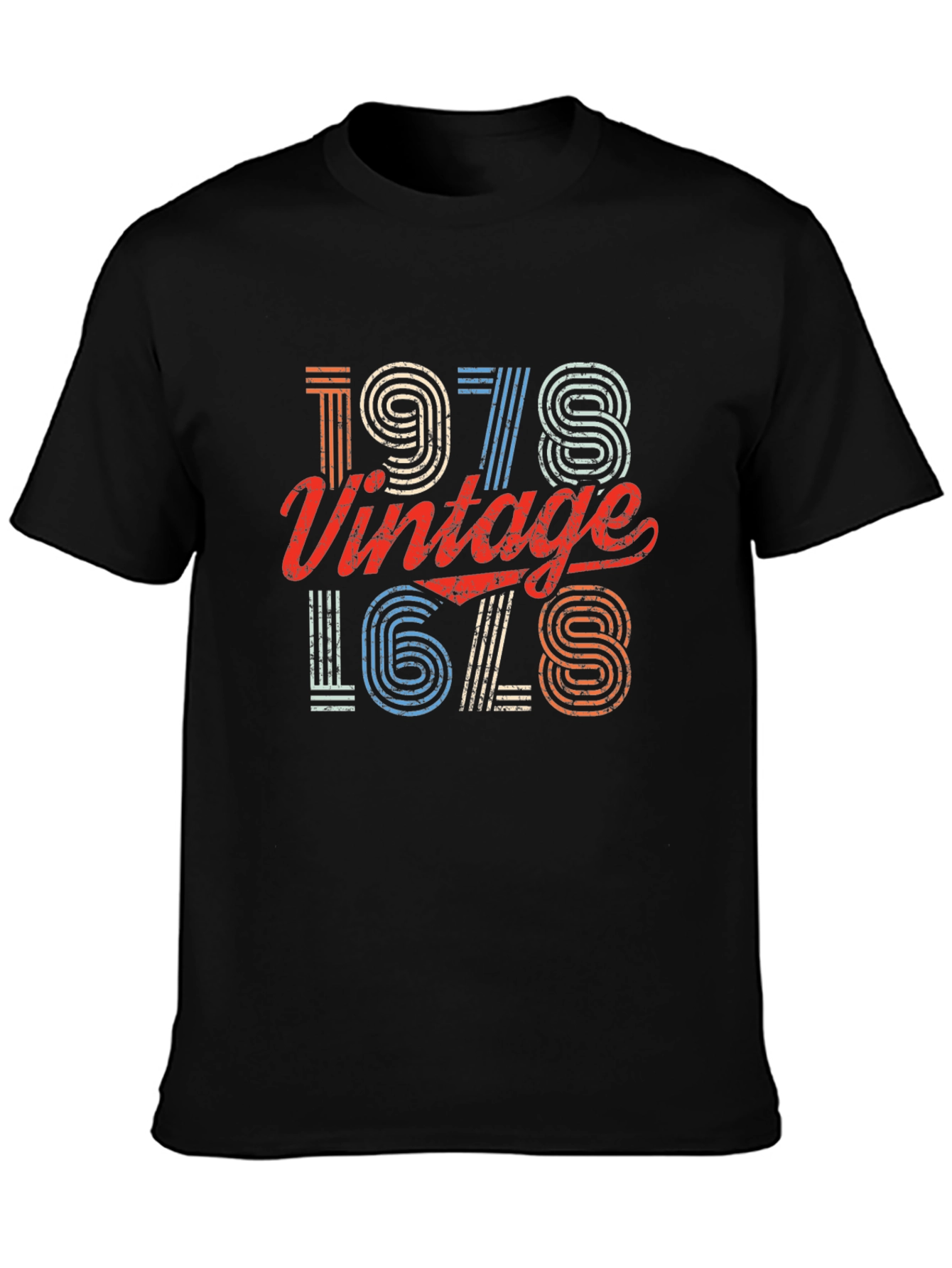 Vintage 1978 Graphic T-Shirt Retro Style
