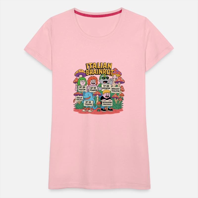 Italian Brainrot Funny Mushroom Protest Psychedeli