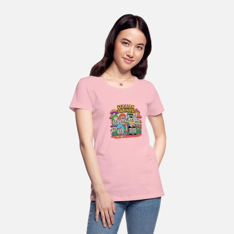 Italian Brainrot Funny Mushroom Protest Psychedeli