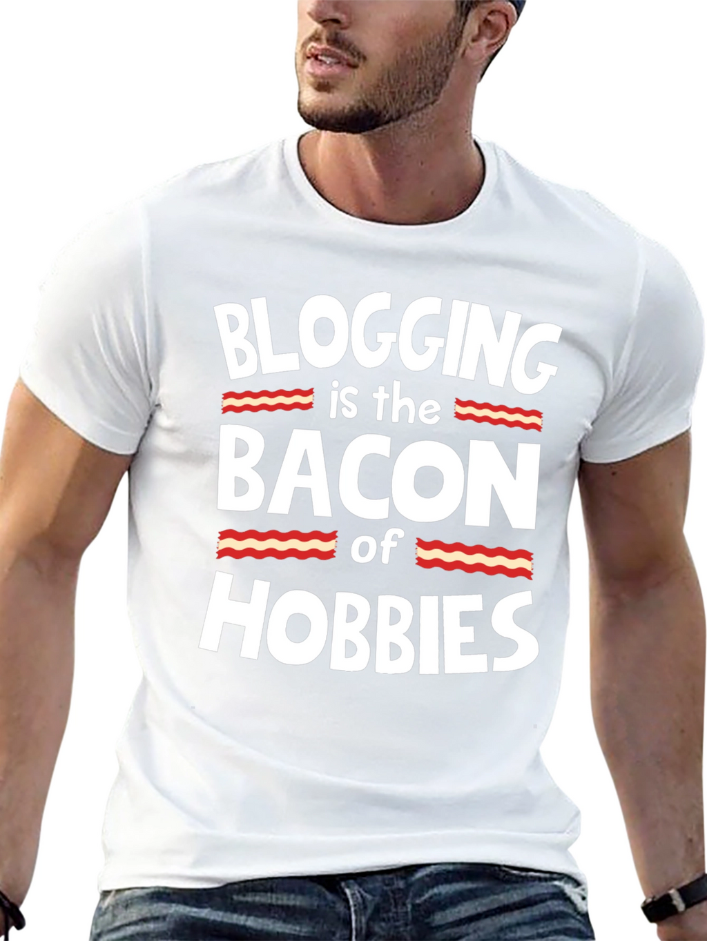 Blogging is the Bacon of Hobbies T-Shirt