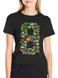Turtle Number 8 Graphic T-Shirt