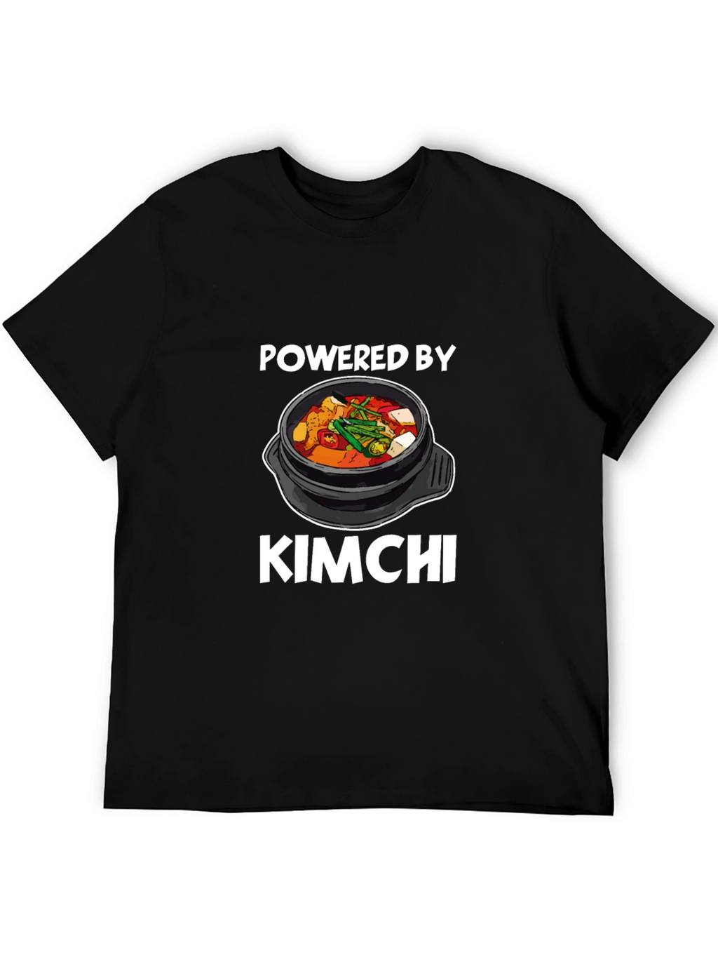 Powered by Kimchi Graphic T-Shirt